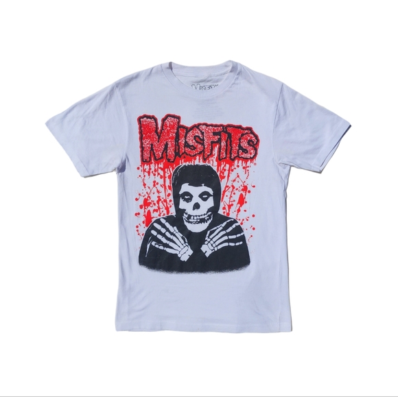 Hot Topic Misfits Bloody Crimson Ghost Tee - Picture 1 of 5